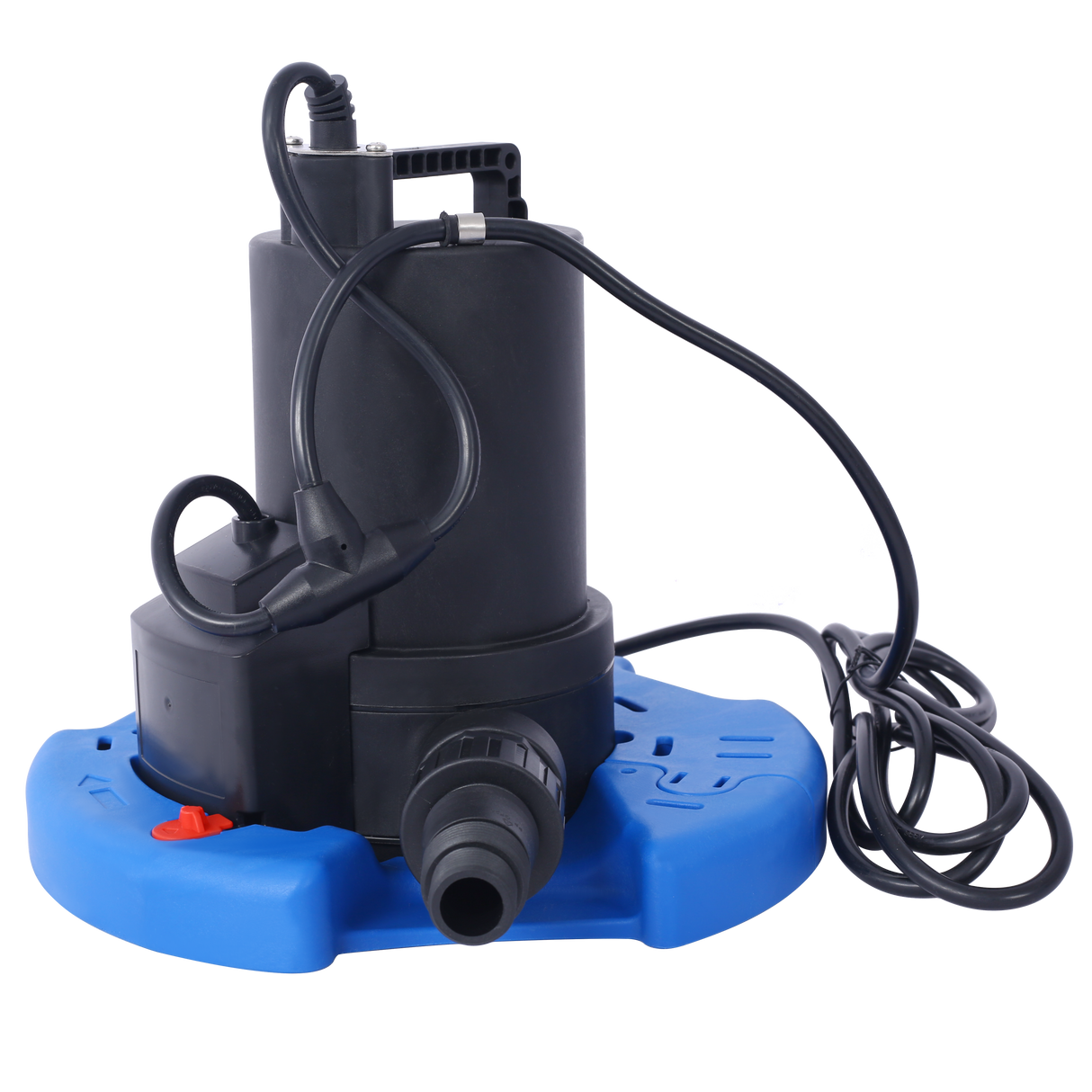 1/3 HP Automatic Swimming Pool Cover Pump 120 V Submersible with 3/4 Check Valve Adapter 2500 GPH Water Removal