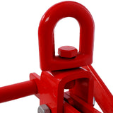 28in 3 Claw Log Grapple for Logging Tongs Eagle Claws Design - Red - Fab Heavy Parts