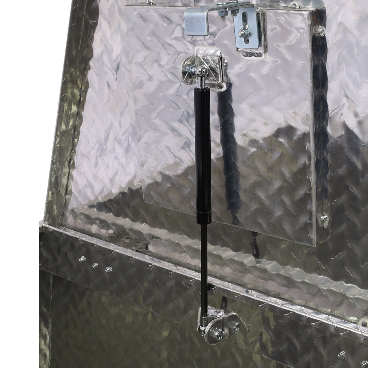 29 Inch Truck Box Aluminum Tool Box Heavy Duty w/Lock Keys 29x16.5x18.5inch - Silver - Fab Heavy Parts