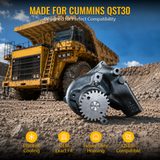 Vesipumppu 4096427 Cummins Engine QST30:lle