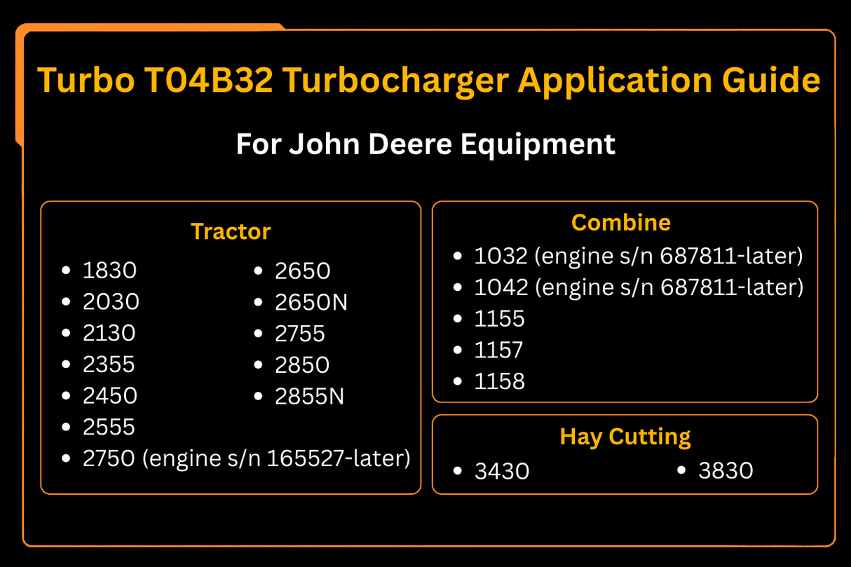 Turbo T04B32 Turbocharger AR70439 Fits for John Deere Crawler Dozer 450 450B 450C 550 550A 550B 450D 455D 555B