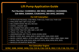 Pompe de levage 384-8612 3848612, compatible avec moteur Caterpillar CAT C11 C18, pelle 345C 345D 349D 365C 385B 385C 390D