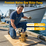 JPR-NL20IP JMP Marine Northern Lights Generator Raw Water Pump Replacement