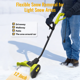 12-Inch Corded Snow Blower 120V-60Hz ETL Certificate
