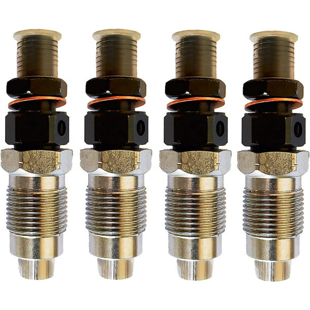 4 PCS Fuel Injector 34661-02000 for Mitsubishi Engine S4Q S4E S4S S6E S6S FD60-70 F18C Forklift