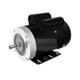 2HP Electric Motor Air Compressor Motor 3450 RPM General Purpose Motor Single Phase Motor 56C Frame 115V/230V 5/8"Shaft Diameter TEFC - Fab Heavy Parts