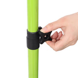2Pack Adjustable Support Pole Steel 3rd Hand Support System Rod Extends from 45 to 114 Inch with Carrry Bag - Green - Fab Heavy Parts