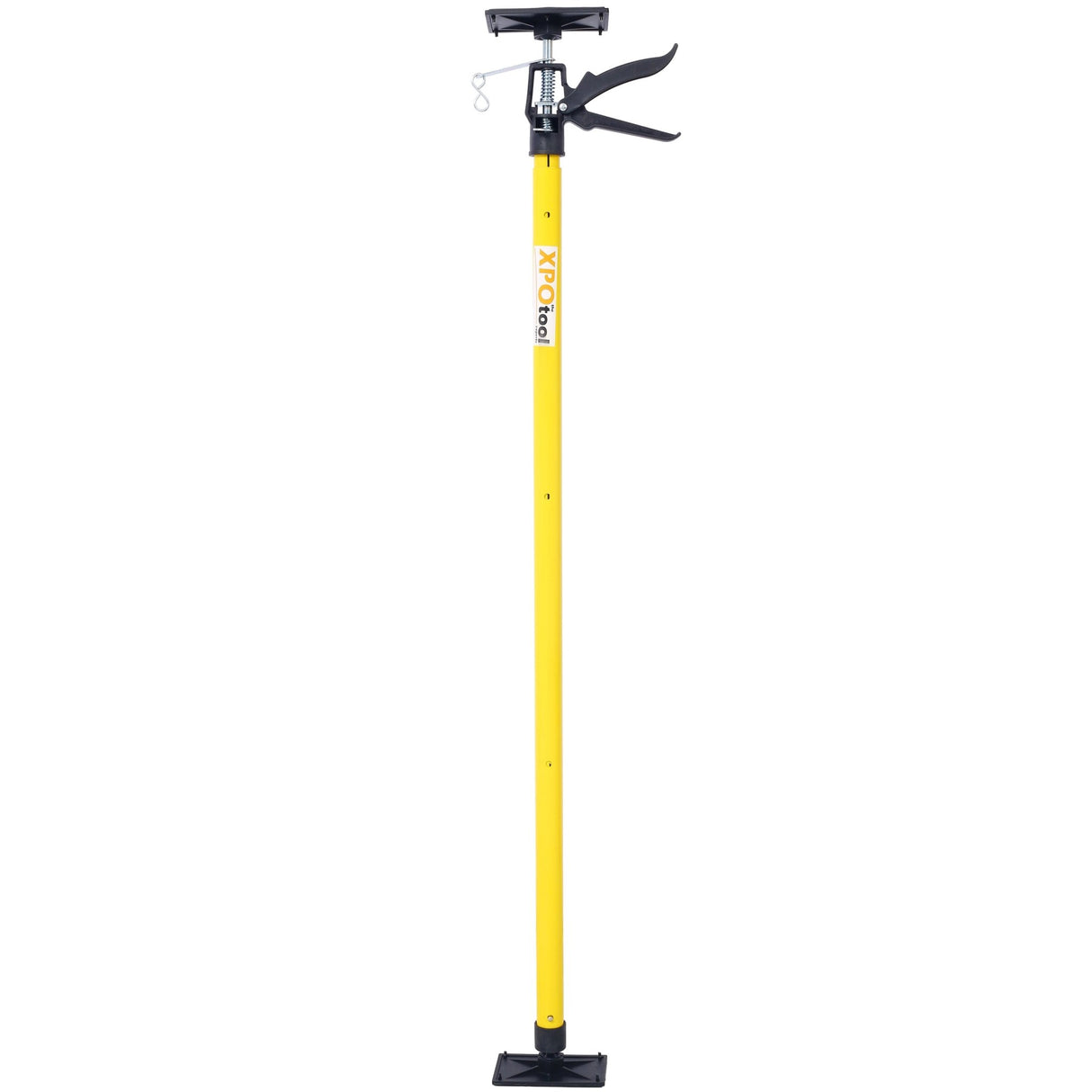 2Pack Adjustable Support Pole Steel 3rd Hand System Rod Extends from 45 to 114 Inch - Yellow - Fab Heavy Parts