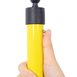 2Pack Adjustable Support Pole Steel 3rd Hand System Rod Extends from 45 to 114 Inch - Yellow - Fab Heavy Parts