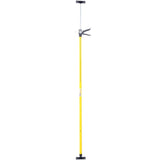 2Pack Adjustable Support Pole Steel 3rd Hand System Rod Extends from 45 to 114 Inch - Yellow - Fab Heavy Parts