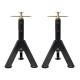 2PACK RV Adjustable Telescoping Stabilizer Jack Stand Supports Steel 16 to 30 Inches 6,000 Lbs Capacity - Fab Heavy Parts