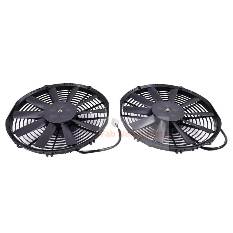 2PCS 12" Puller Fan 30101522 VA10-AP50/C-61A 12V - Fab Heavy Parts