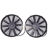 2PCS 12" Puller Fan 30101522 VA10-AP50/C-61A 12V - Fab Heavy Parts