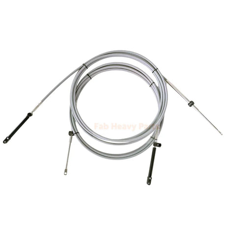 2PCS 15FT Shift Cable Throttle Cable 881170AXX Fits for Mercury Outboard Control box GEN I - Fab Heavy Parts