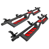 2PCS 6 Running Boards For 2020 - 2025 Jeep Gladiator JT 4 Door Side Steps - Fab Heavy Parts