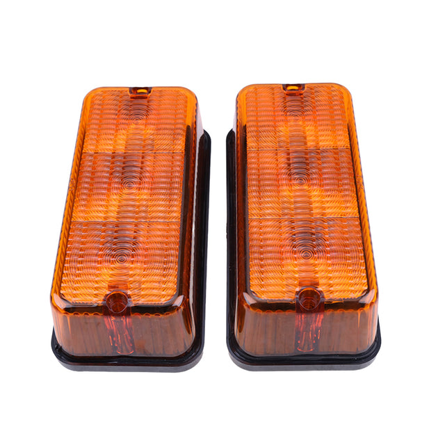 2 PCS LED Amber Light 92185C1 Fits for CASE 7110 7120 7130 7230 8910 MX100 9282 9384 986 1086 1486 1586 5088 5288 5488