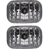 2PCS LED Head Light 84306271 84306268 Fits for Case IH SV185 SV300 SV340 TR270 TR320 TV380 for Ford New Holland C227 C238 C327 C332 L215 L218 L220 L221 L228 L316B L318 L321 L325 L328 - Fab Heavy Parts