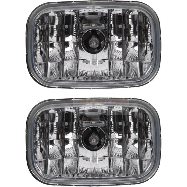 2PCS LED Head Light 84306271 84306268 Fits for Case IH SV185 SV300 SV340 TR270 TR320 TV380 for Ford New Holland C227 C238 C327 C332 L215 L218 L220 L221 L228 L316B L318 L321 L325 L328 - Fab Heavy Parts