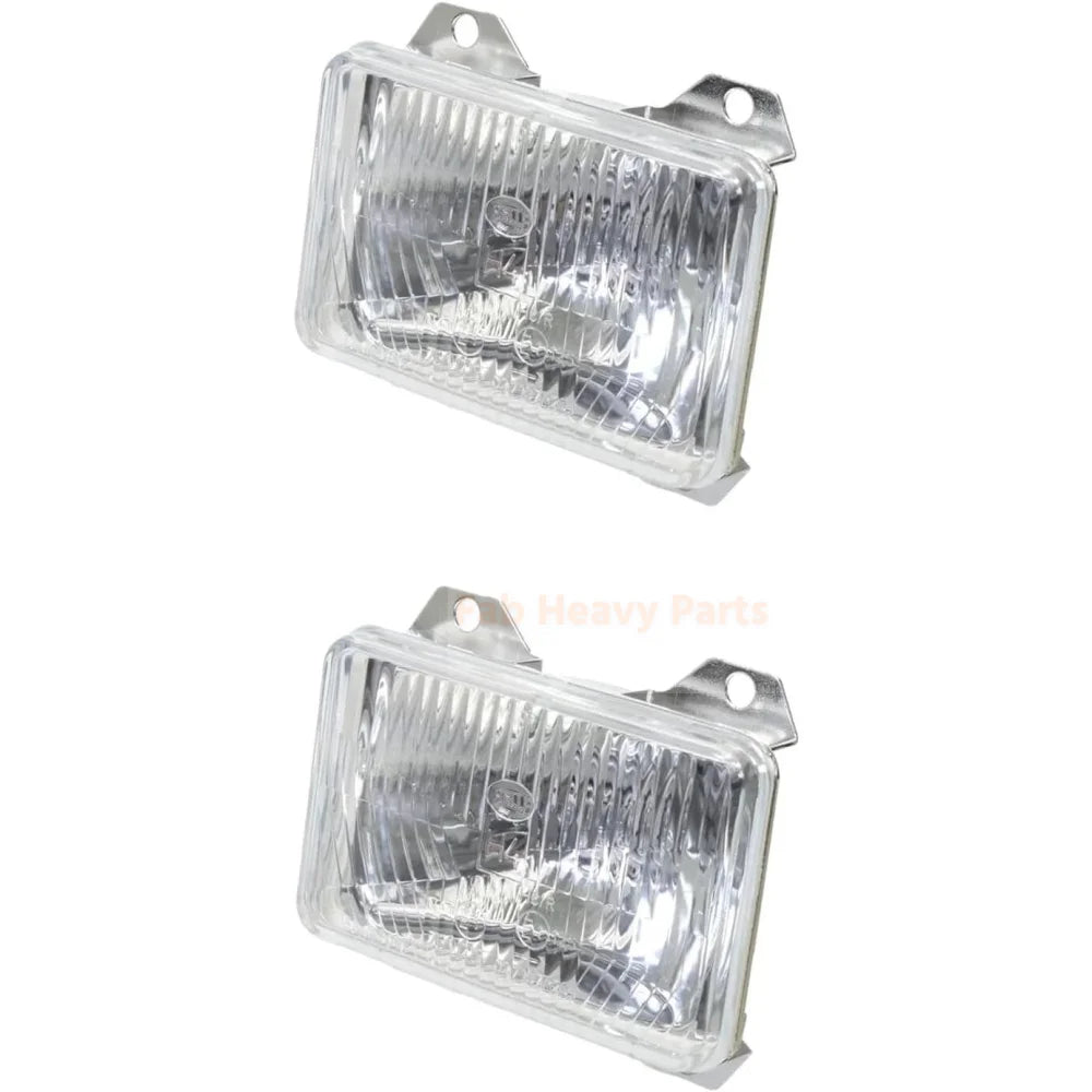 2Pcs LH Headlight AL152330 Fits for John Deere 4045 6068 Engine 1654 2054 5620 6330 6430 6515 6630 6830