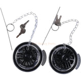 2PCS Locking Lever Fuel Cap 11-04859-100 11-04859-200 1104859100 1104859200 Fits for Peterbilt Truck 330 335 348 377 587 567 Replacement