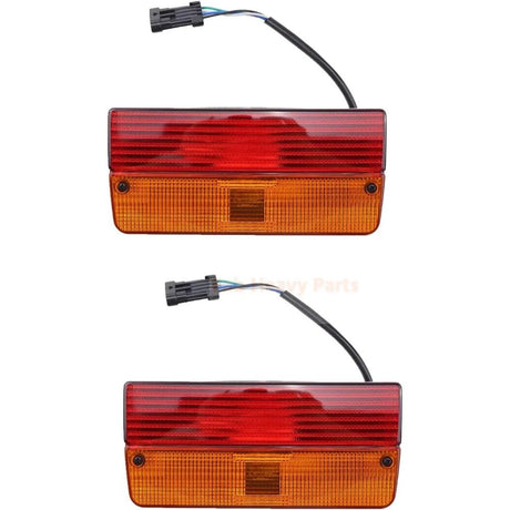 2Pcs Tail Lamp AL112012 Fits for John Deere 4045 6068 Engine 5600 5700 6100 6200 6300 7600 7700 7800 - Fab Heavy Parts