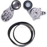2PCS Tensioner Kit 22696301 22674901 with Belt 22690514 Fits for Volvo D13