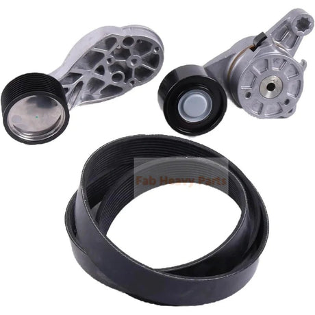 2PCS Tensioner Kit 22696301 22674901 with Belt 22690514 Fits for Volvo D13 - Fab Heavy Parts