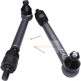 2PCS Track Tie Rod 126/02253 126/01946 12602253 12601946 Fits for JCB Loader 3C 3CX 3CN 3DX 4C 4CN 4DX Replacement