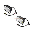 2X LED Headlight 9844417 86533428 Fits for New Holland L120 L125 L140 L150 L160 L170 - Fab Heavy Parts