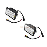 2X LED Headlight 9844417 86533428 Fits for New Holland L120 L125 L140 L150 L160 L170 - Fab Heavy Parts