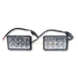 2X LED Headlight KV26918 AT345169 Fits For John Deere 250 270 317 320 328 260 280 313 - Fab Heavy Parts