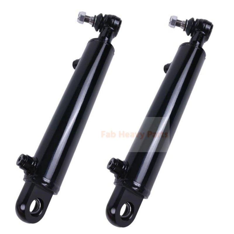 2X Power Steering Cylinder 5113093 5113130 512396 Fits For New Holland 5530 6530 7530 - Fab Heavy Parts