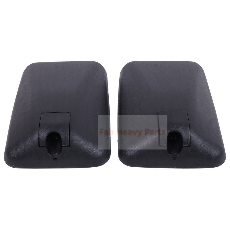2X Rear View Mirror 3F260 - 53342 Fits For Kubota L4240HSTC L5740HSTC M100XDC M110XDC - Fab Heavy Parts