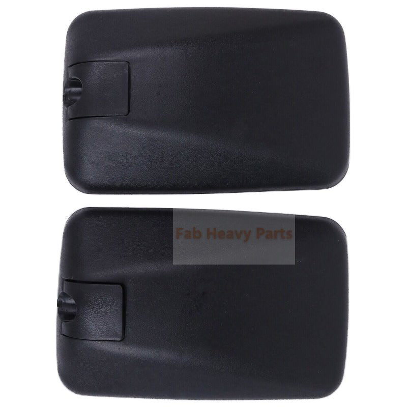 2X Rear View Mirror 3F260 - 53342 Fits For Kubota L4240HSTC L5740HSTC M100XDC M110XDC - Fab Heavy Parts