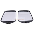 2X Rear View Mirror 3F260 - 53342 Fits For Kubota L4240HSTC L5740HSTC M100XDC M110XDC - Fab Heavy Parts