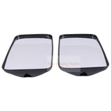 2X Rear View Mirror 3F260 - 53342 Fits For Kubota L4240HSTC L5740HSTC M100XDC M110XDC - Fab Heavy Parts