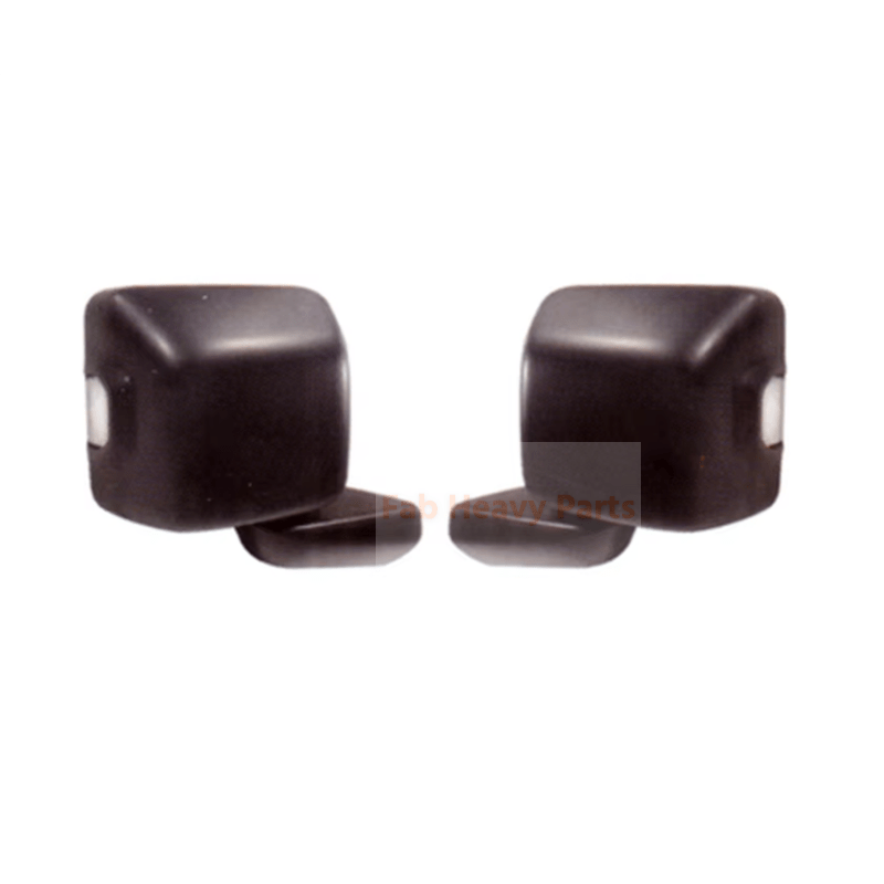 2X Rear View Mirror With Light 68281898AE 68281899AE Fits For Jeep Wrangler Gladiator - Fab Heavy Parts