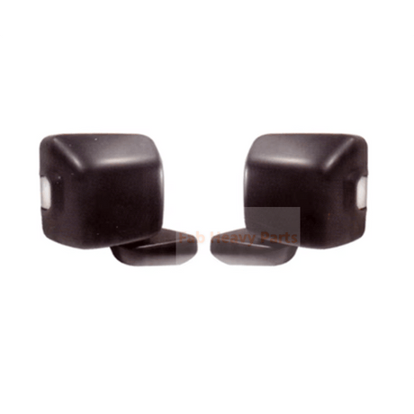 2X Rear View Mirror With Light 68281898AE 68281899AE Fits For Jeep Wrangler Gladiator - Fab Heavy Parts