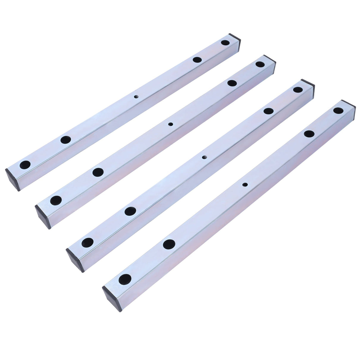 3 Bikes Floor Bike Stand Parking Rack 22 - 28" Wheel Max Tire Width 2.15" Galvanization - Fab Heavy Parts