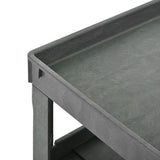 3 Layers Rolling Utility Cart with Wheels 600 LBS Heavy - Duty Capacity - Fab Heavy Parts