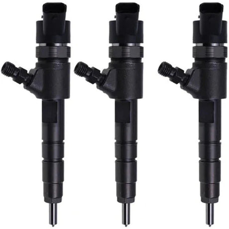 3 PCS Fuel Injector 129A00 - 53100 0445110463 for Yanmar Engine 4TNV88C 3TNV88C - Fab Heavy Parts