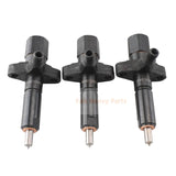 3 PCS Fuel Injector 1446788M91 For Massey Ferguson Tractor 135 150 165 230 235 255 302 - Fab Heavy Parts