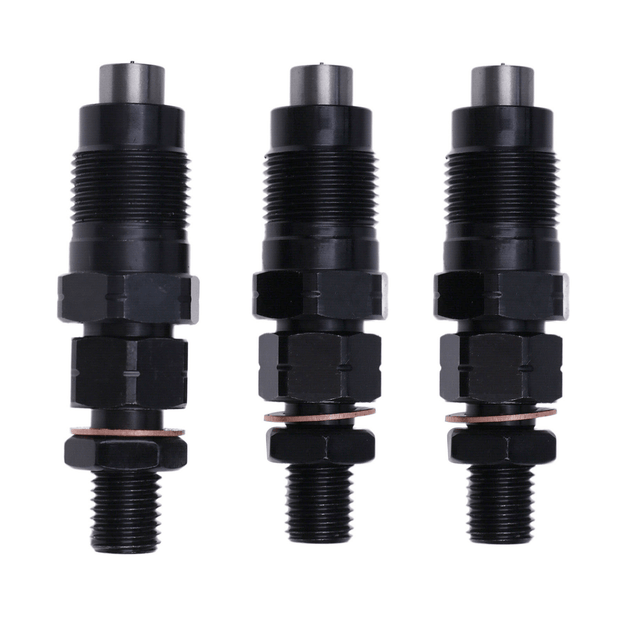 3 PCS Fuel Injector 16871 - 53904 16871 - 53900 for Kubota D902 D722 Z482 Z602 Engine - Fab Heavy Parts
