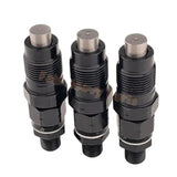 3 PCS Fuel Injector 1G677 - 53903 1903 - 3015 for Kubota D1105 V1505 D1305 D1005 Engine F3680 RTV1100 B3200 B2630 KX71 - Fab Heavy Parts