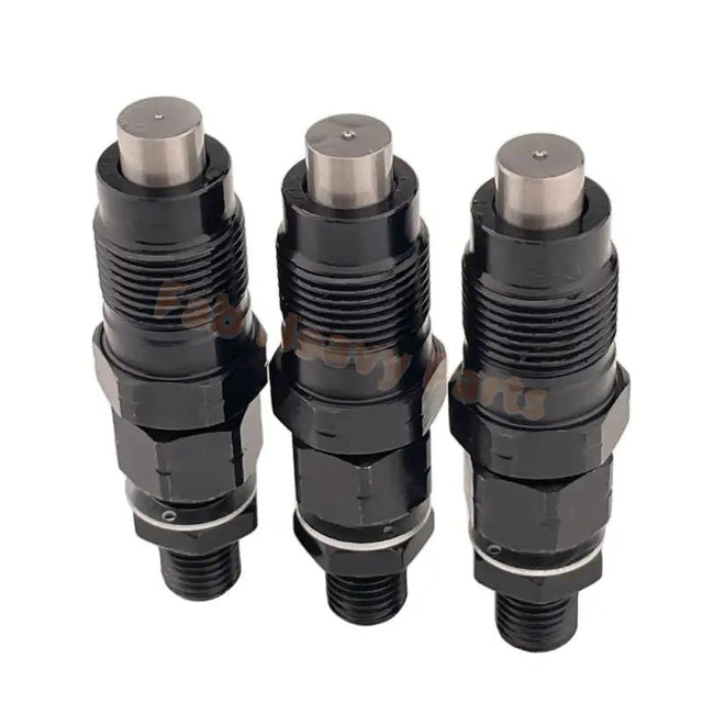 3 PCS Fuel Injector 1G677 - 53903 1903 - 3015 for Kubota D1105 V1505 D1305 D1005 Engine F3680 RTV1100 B3200 B2630 KX71 - Fab Heavy Parts