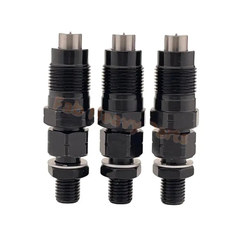 3 PCS Fuel Injector 1G677 - 53903 1903 - 3015 for Kubota D1105 V1505 D1305 D1005 Engine F3680 RTV1100 B3200 B2630 KX71 - Fab Heavy Parts