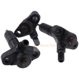 3 PCS Fuel Injector E9NN9F593CA 6703510 Fits for Ford Engine BSD332 BSD333 BSD333H - Fab Heavy Parts