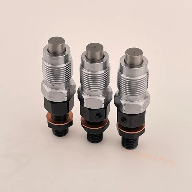 3 PCS Fuel Injector H1600-53000 16001-53000 for Kubota Engine D722 D782 D902 Fits Bobcat E08 E10 E14 E16 319 321 323 324 418