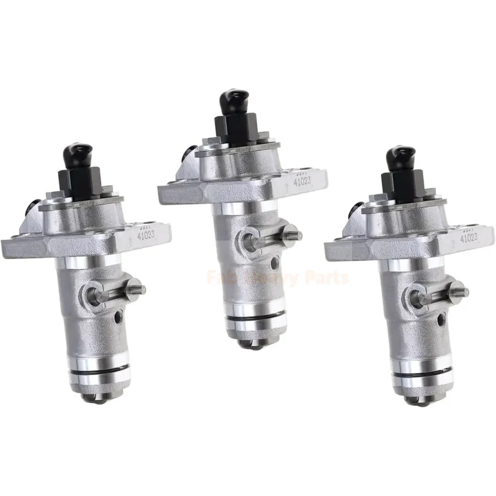 3 PCS Fuel Injector Pump 658A527143 Fits for Isuzu Engine 3LA1 3LB1 3LD1 3LD2 4LB1 4LE1 - Fab Heavy Parts