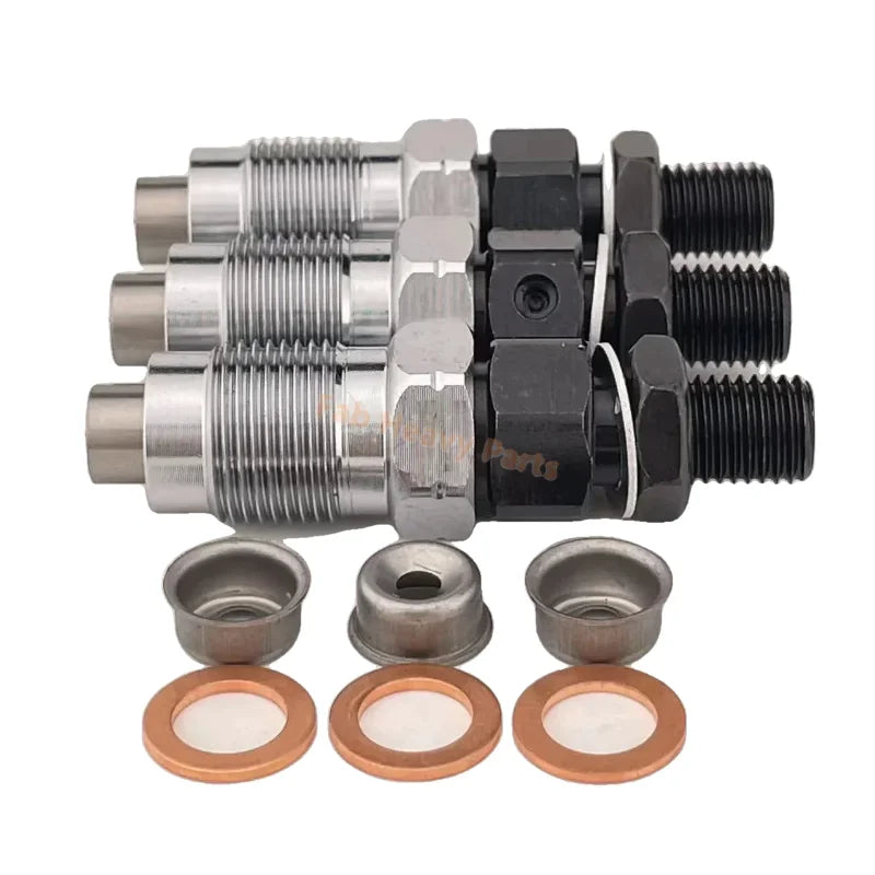 3 PCS New Fuel Injector 16082-53903 16082-53000 for Kubota D1803-M D1803 D1703 D1403 D1503 Engine
